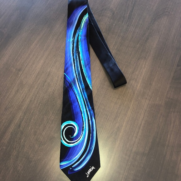 J. Garcia Other - Jerry Garcia Butterfly Study Watercolor Silk Tie